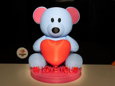 Valentine's Day Teddy Bear V2