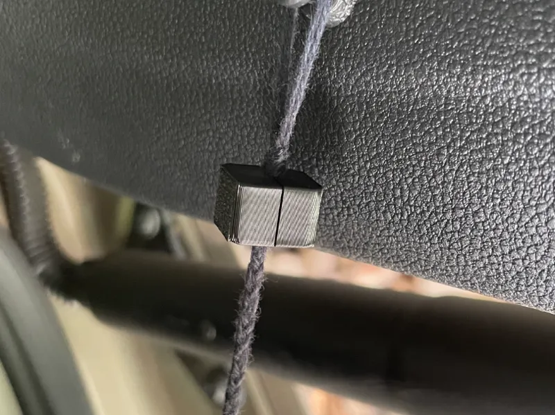 Auto Hutablagen Seil klemme