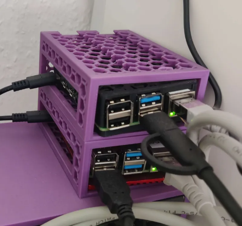 Raspberry Pi 4 / 5 Modular (Server) case