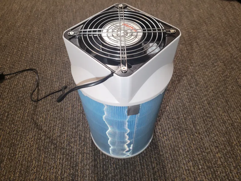 High Flow Air Filter For VOC & Particles