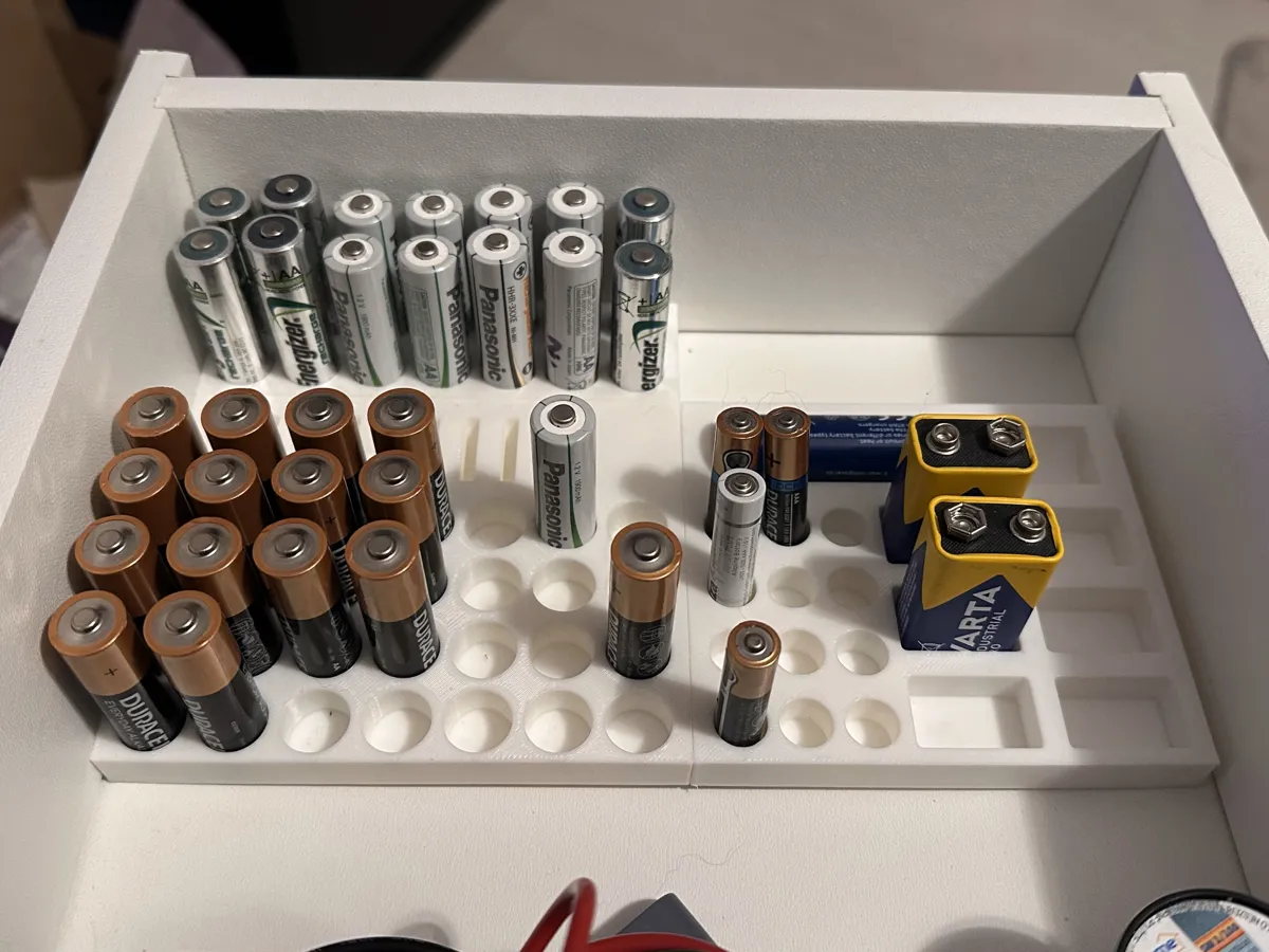 Organisateur de piles