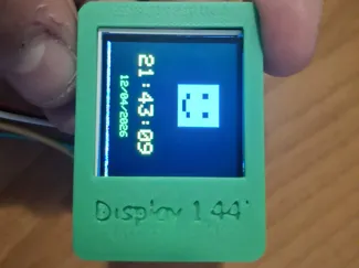 1.44" LCD Display Case - Perfect Snap-Fit & Clean