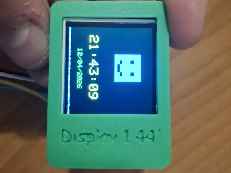1.44" LCD Display Case - Perfect Snap-Fit & Clean