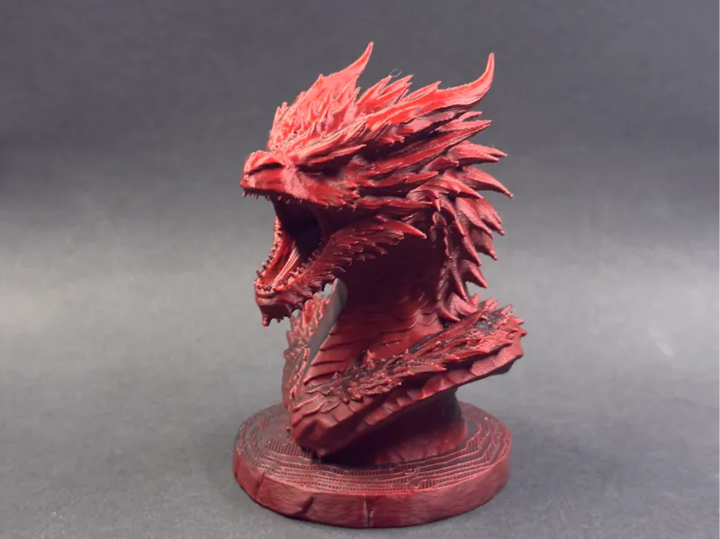 Uralte Drachen Büste