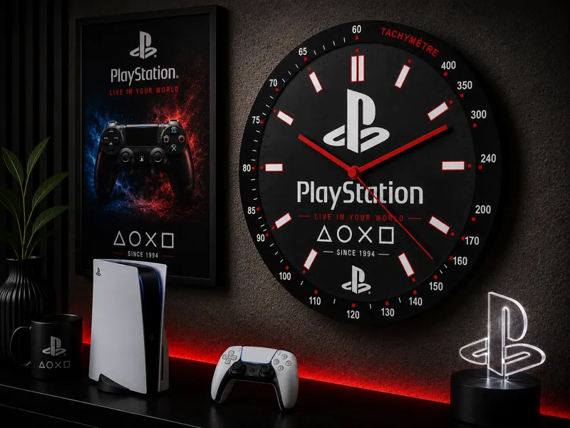 Horloge Murale  – Édition Playstation