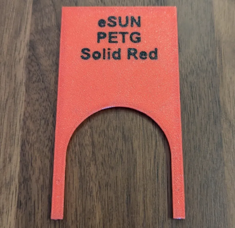 Color Card for Filament Dry Box for Rubbermaid