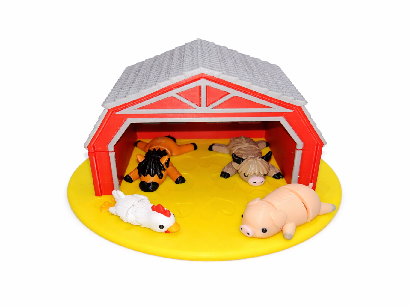 Miniatura 1 do modelo 3D Mini Farm Barn