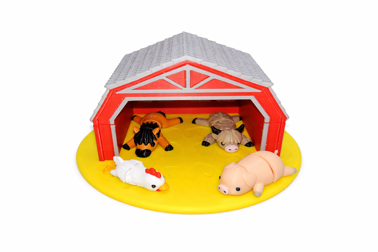 Miniatura 2 do modelo 3D Mini Farm Barn
