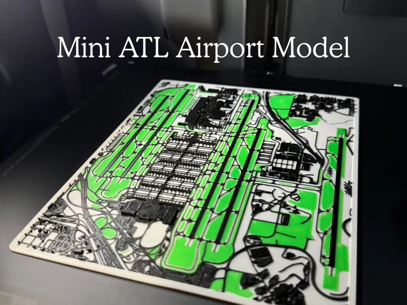 Mini ATL Airport Model