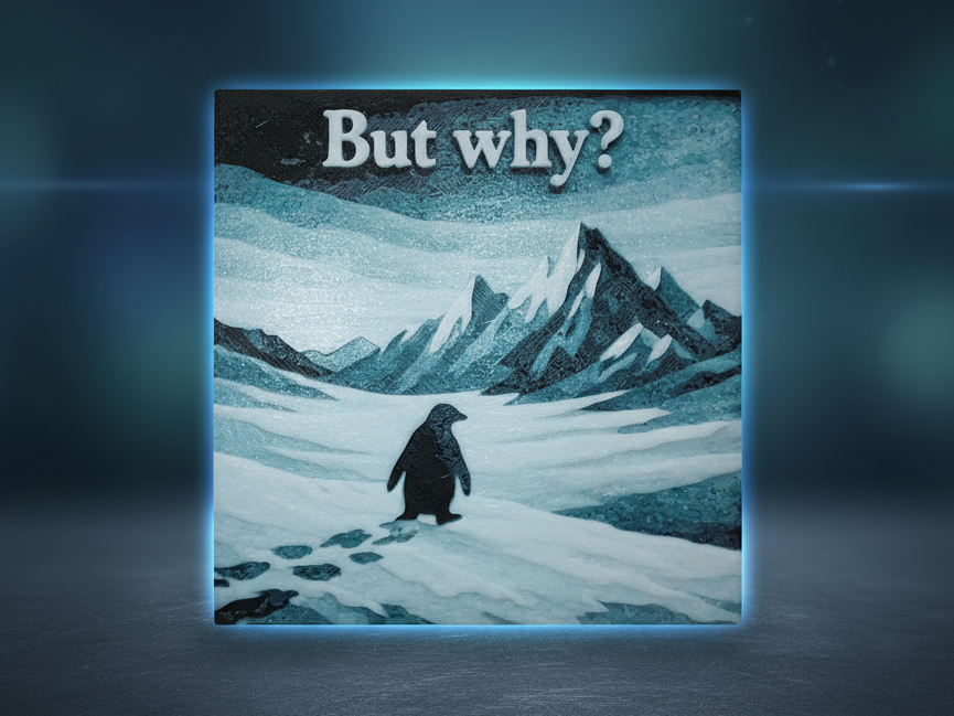 Miniatura 2 do modelo 3D Nihilistic Penguin Meme