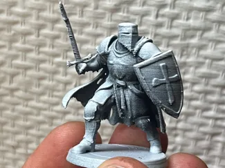miniature templier 1 dnd