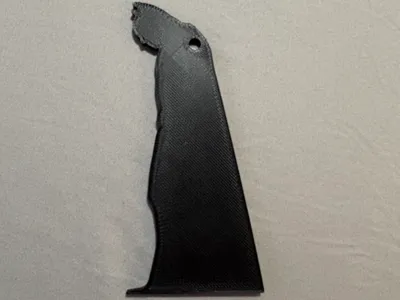 Batman silhouette keychain