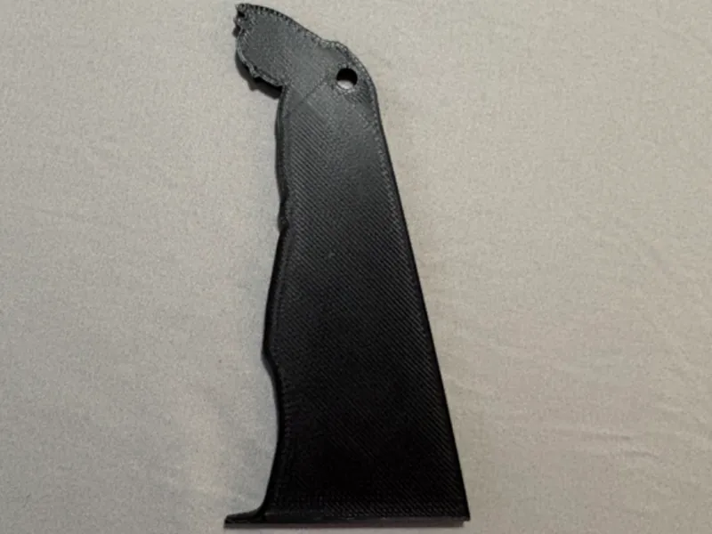 Batman silhouette keychain