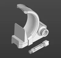 Single color rubber spring