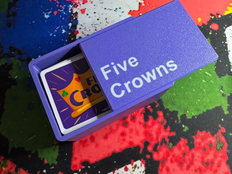Five Crowns Box Lid