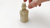 Height: 100mm, PLA, 0.12mm layer, 3 walls, 15% infill