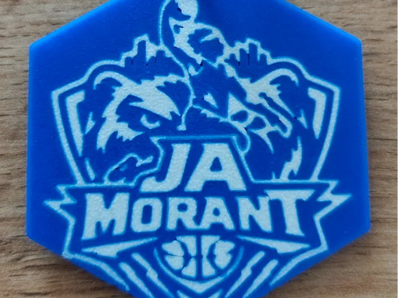 Ja Morant Keychain