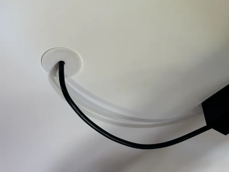 Deckenrosette mit Loch - Ceiling Rose with hole