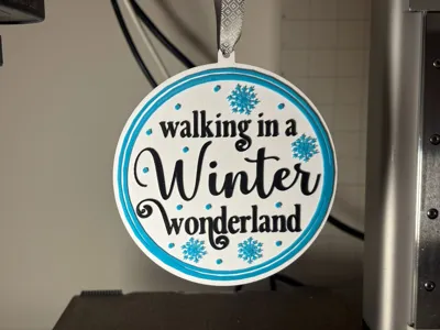 Winter Wonderland Hanger – Christmas Decoration