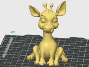 Niedliche Giraffe