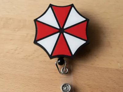 Umbrella Corporation Badge Reel from Resident Evil