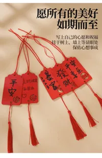 Plaque de vœux porte-bonheur chinoise — photo 5