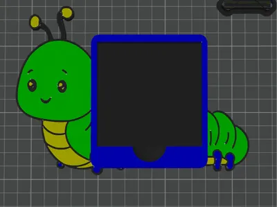 Cute Caterpillar Cutie Post-It Note Holder