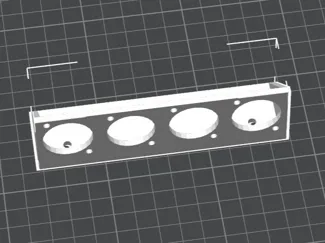 Surface Mount for Neutrik Panel Connector