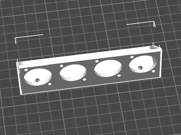 Surface Mount for Neutrik Panel Connector