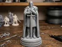 Statue Eddard Stark et son épée Glace — photo 2