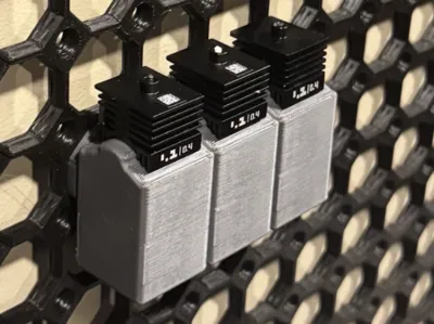 H2/P2S  Vertical STD Hotend Holder for MultiBoard
