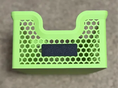 Snap-on label for 170x240mm large stacking basket