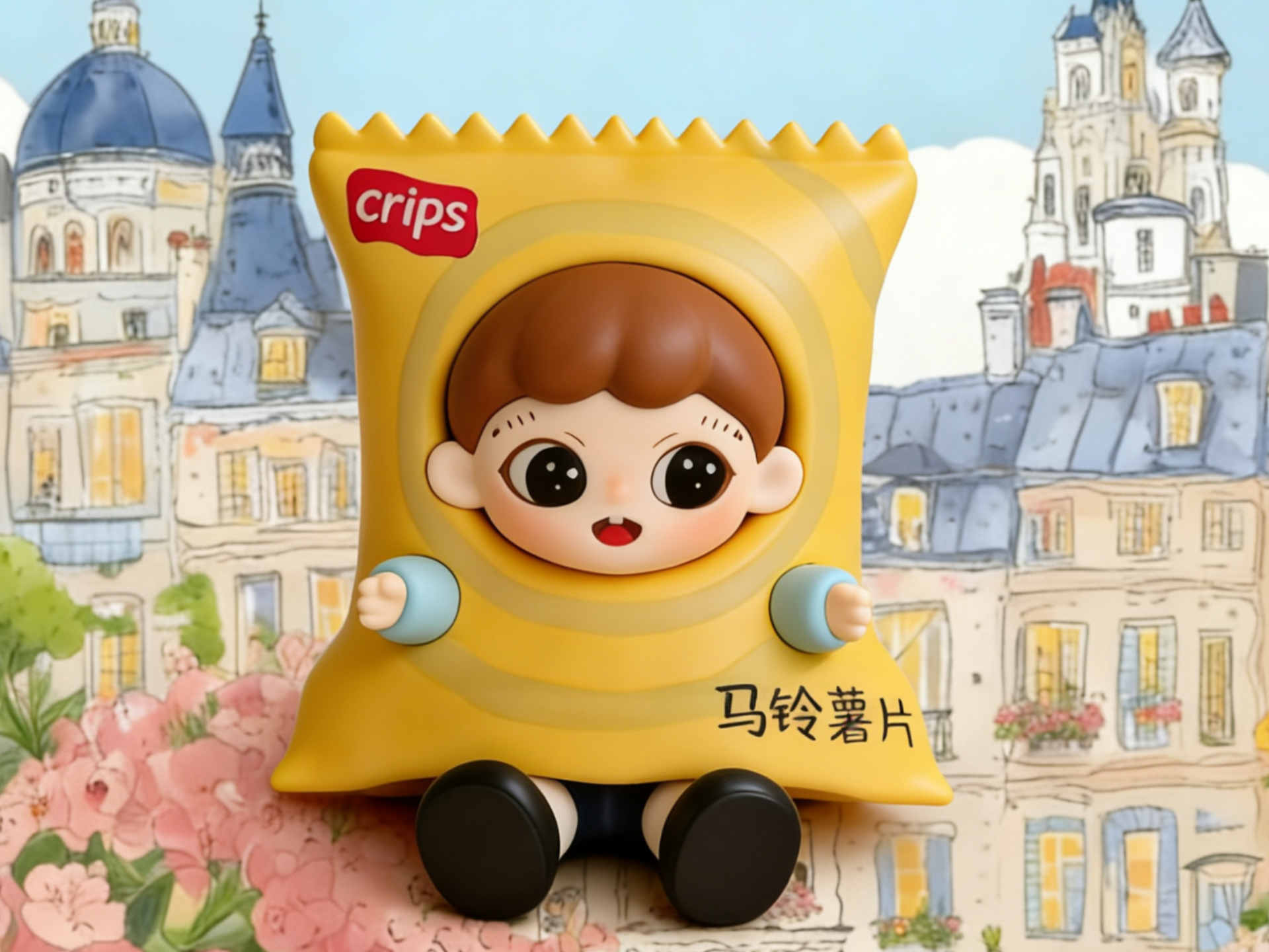 爱吃薯片的兔牙小女孩 - 全分件 - 无需ams