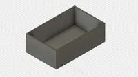 Bol rectangulaire universel — photo 2