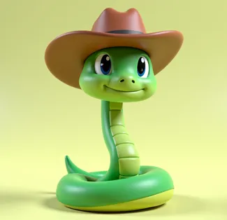Snake cowboy