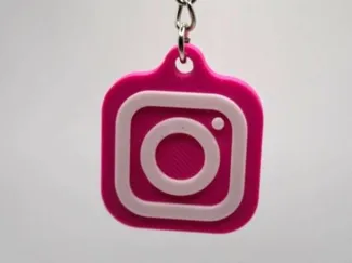 NFC Tag Schlüsselanhänger Instagram