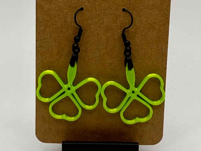 Shamrock Clover St Patrick's Day Earrings