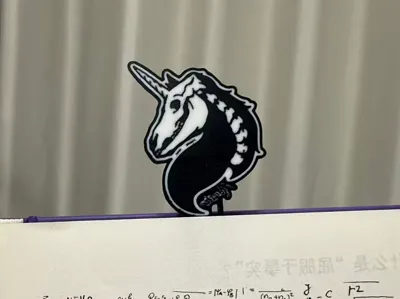 Mayday Monster Unicorn Bookmark