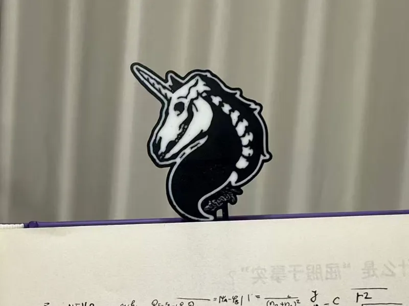五月天 怪兽 独角兽书签