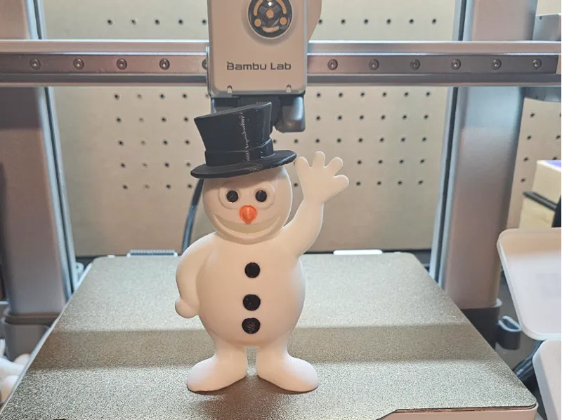 Friendly Snowman Complete