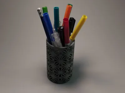 Kumiko Pencil Holder