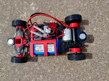 Modelo para impresión 3D: ML-16 3D printed RC chassis — vista de referencia 3