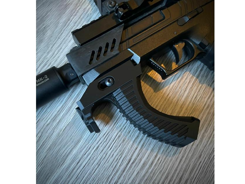 Tactical Picatinny Foregrip with Skull Handstop