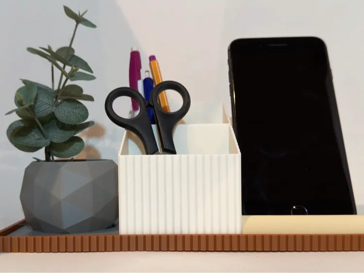 Desk organizer set