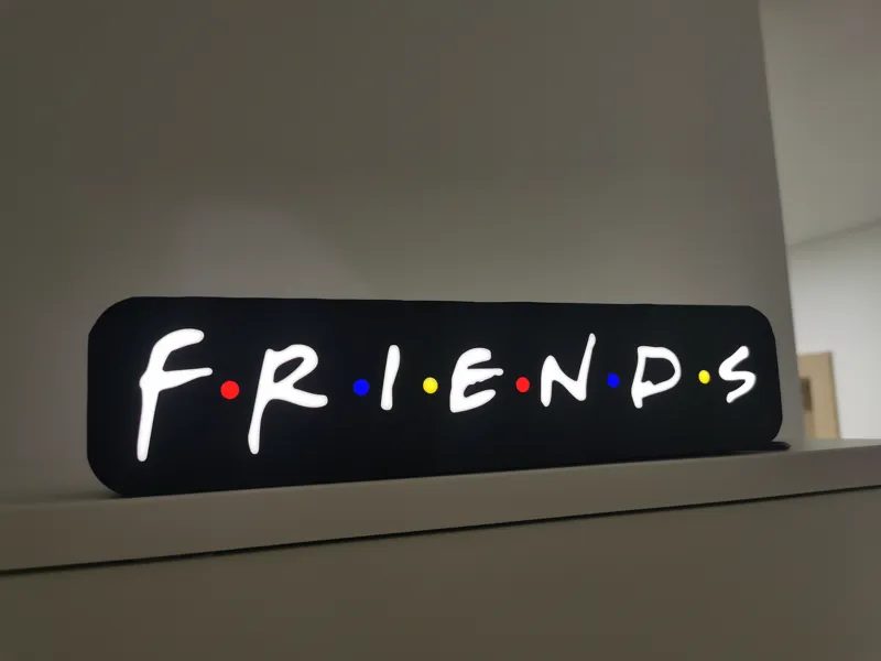 Friends LED Lightbox