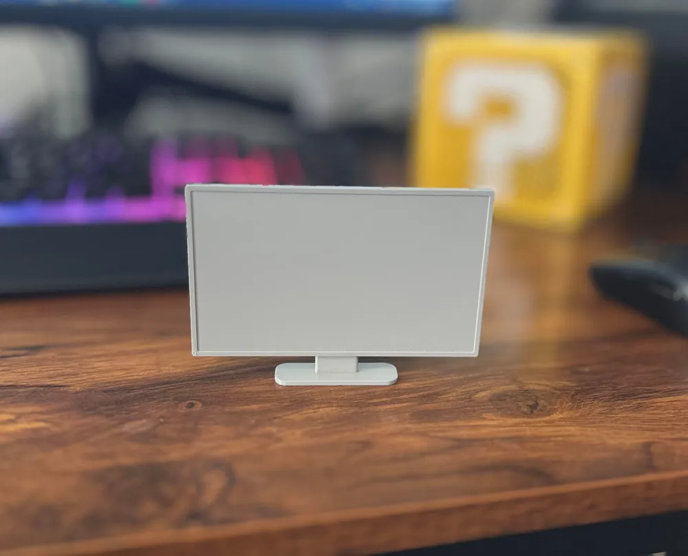 Doll Size TV/Monitor v2 by Kevvv-3D MakerWorld: Download Free 3D Models
