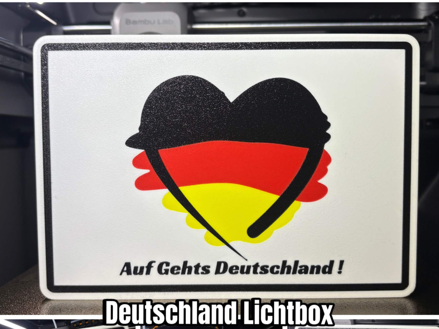 Deutschland WM Lichtbox