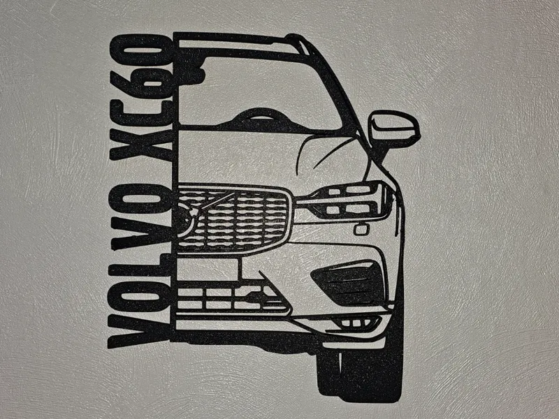 VOLVO XC60 – silhouette wall art