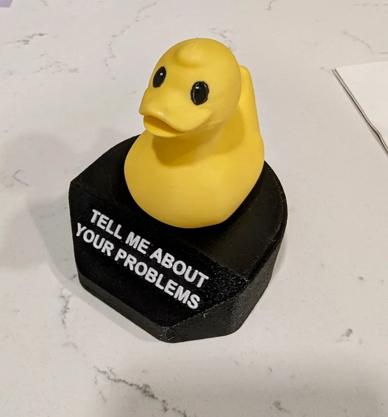 Rubber Duck Debugging