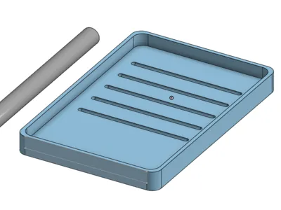 Snow tray with straw V2